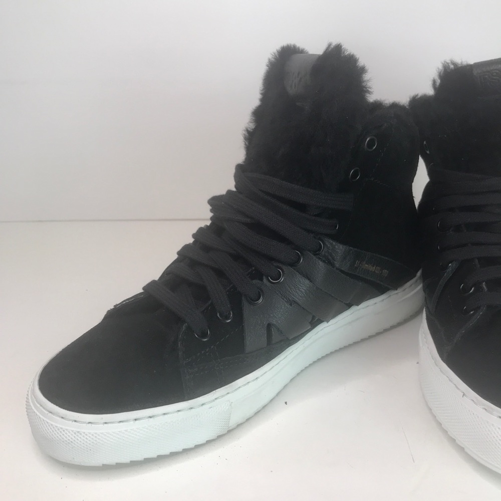 PS821 high top fur sneakers - Picture 3 of 9